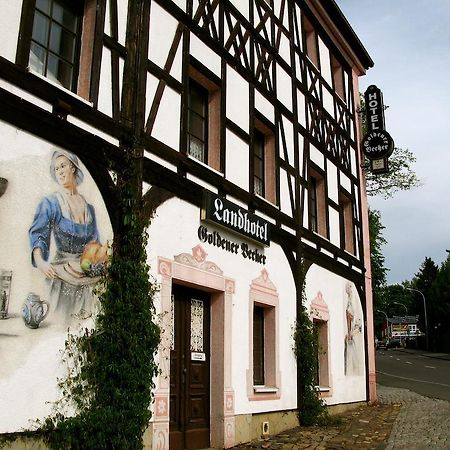 Landhotel Goldener Becher Limbach-Oberfrohna Bagian luar foto